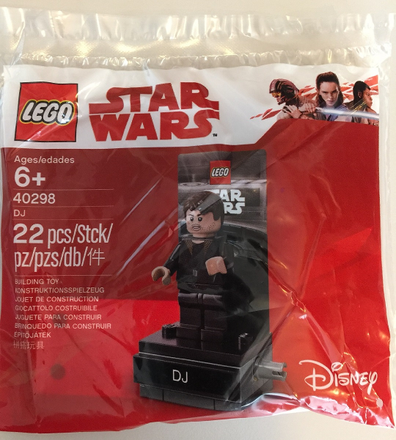 LEGO Set-DJ Code Breaker Minifigure (Polybag)-Star Wars / Star Wars Episode 8-40298-1-Creative Brick Builders